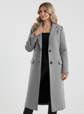 Moa | Elegant long coat with a timeless, classic character