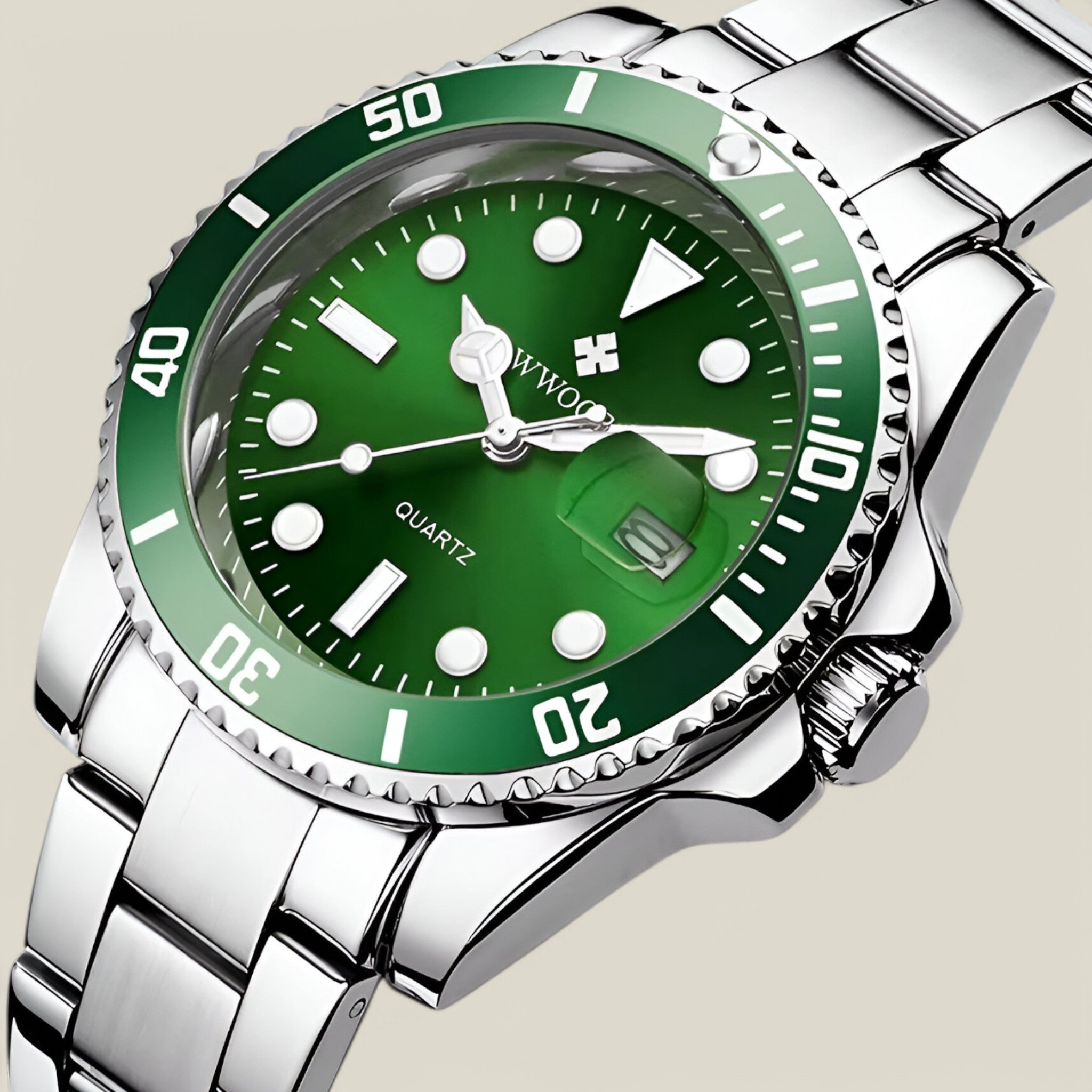 Maverick | Montre à quartz argent