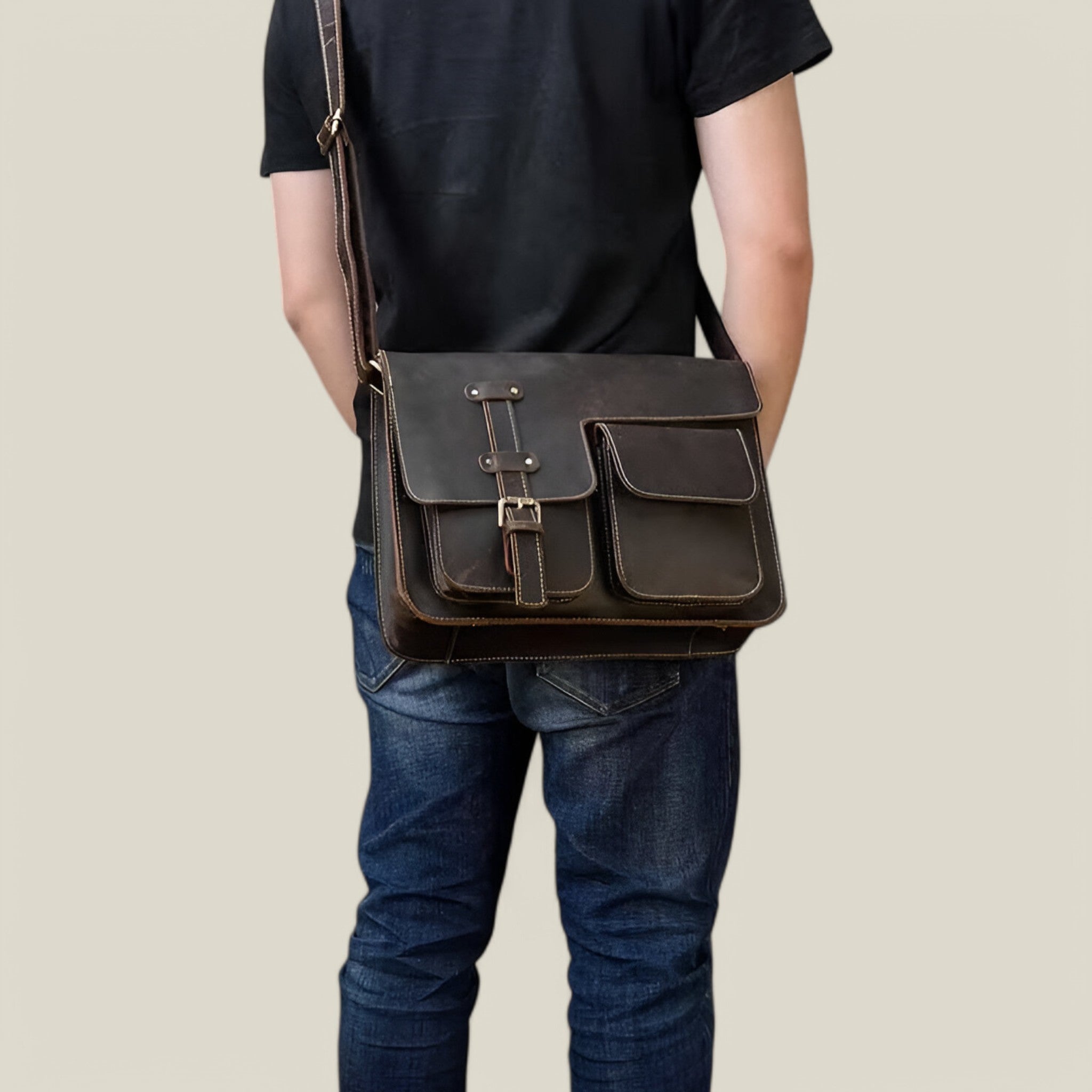 Eiden | Sac pour homme - Vintage et spacieux