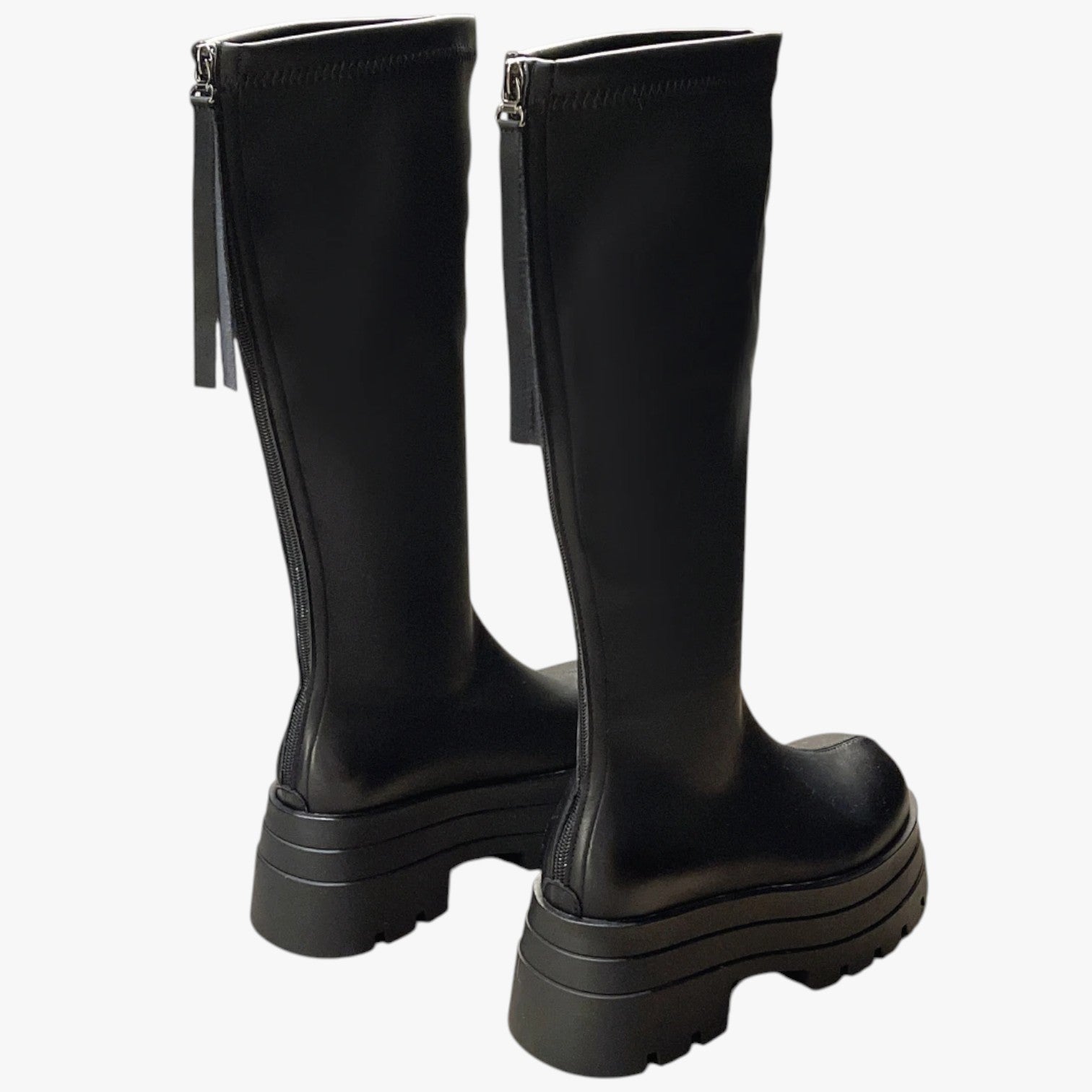 Mina | Women's Trendy Over-the-Knee Boots with Thick Soles for All-Day Comfort