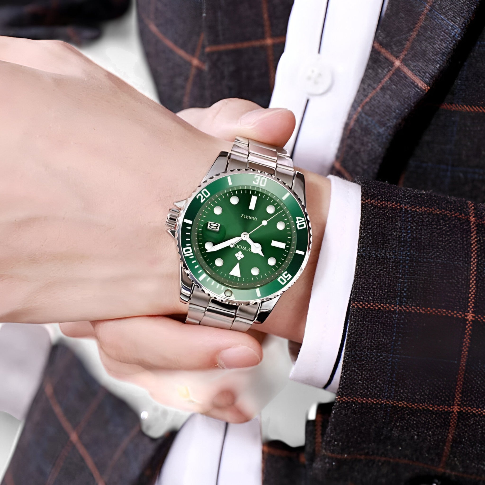 Maverick | Montre à quartz argent