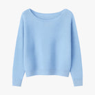 Lyra | Kvinders Blå Sweater og Blomster Nederdel - - Kvinders tøj - {{ product_tags }