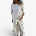 Women's Cotton and Linen Outfit Set
