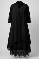 Aurora | Kvinders Elegant Boho Midi Kjole - Hvid - Kjoler - {{ product_tags }