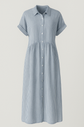 Ladies' Elegant Midi Dress with Pockets