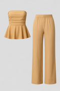 Women's Comfortable Set with Pants and Top
