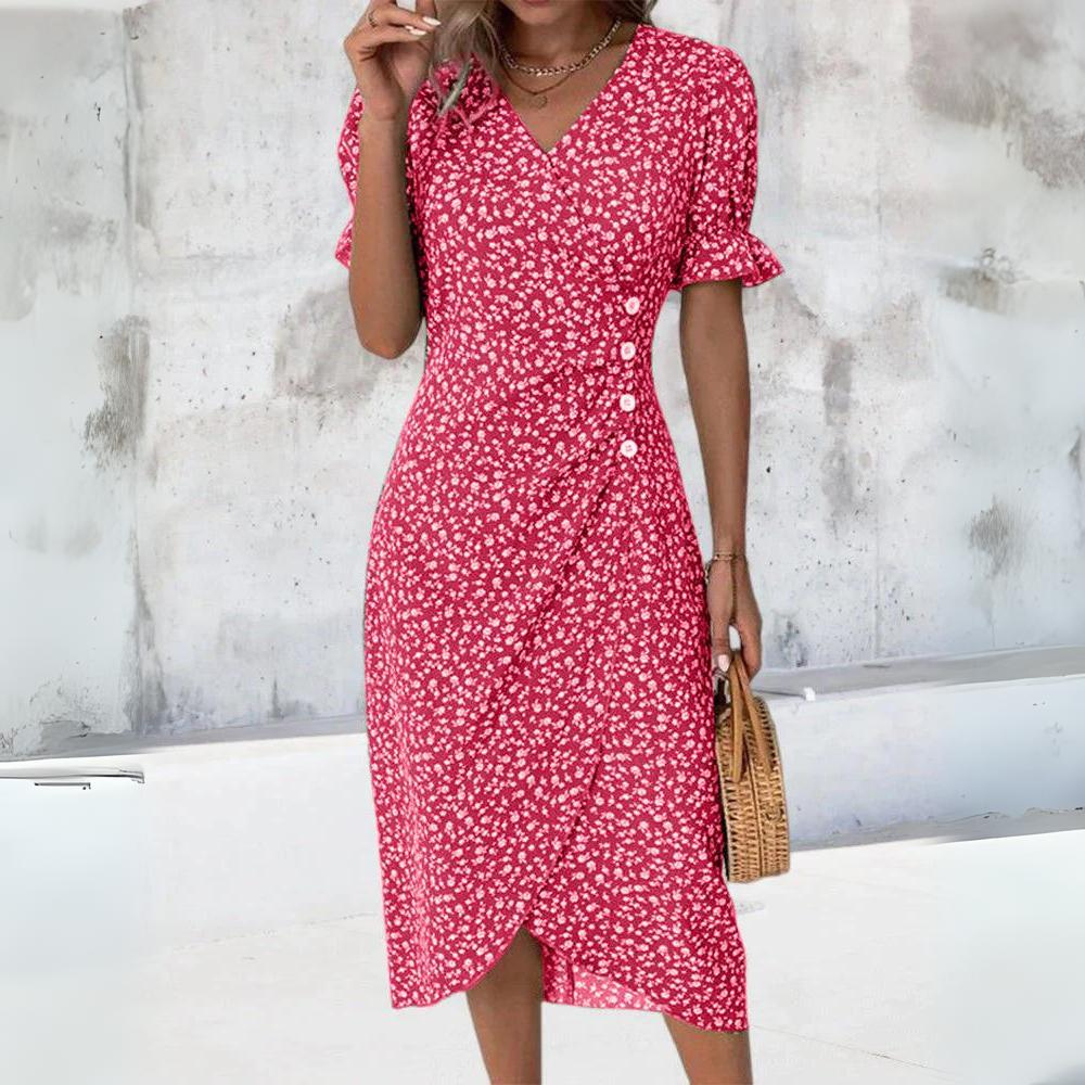 Sophisticated Floral Dress for Women