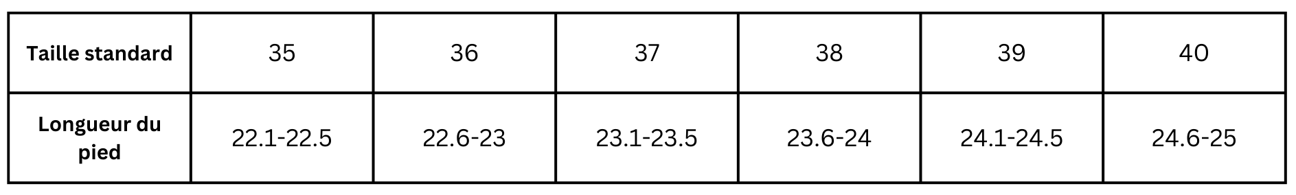 Size Guide