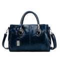 Women's Leather Bag — Spacious Capacity and Enduring Style for