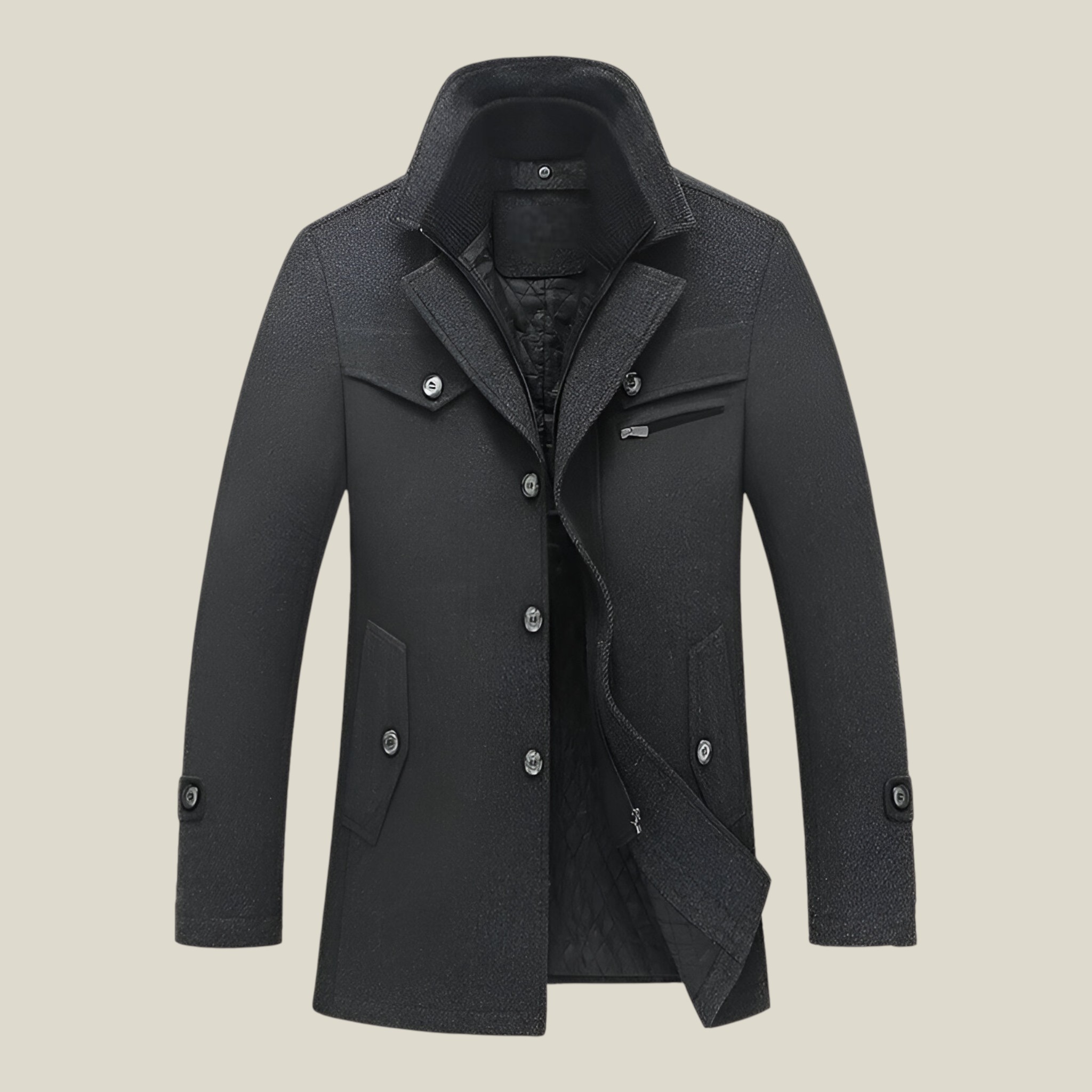 Misael | Manteau Homme Hiver Long