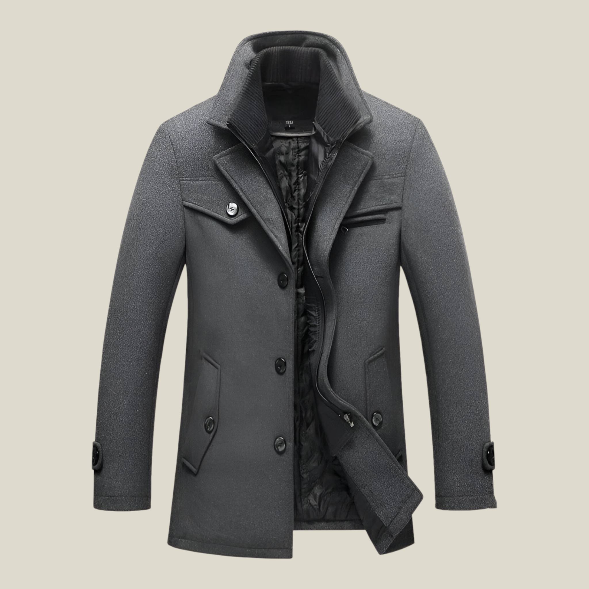 Misael | Manteau Homme Hiver Long