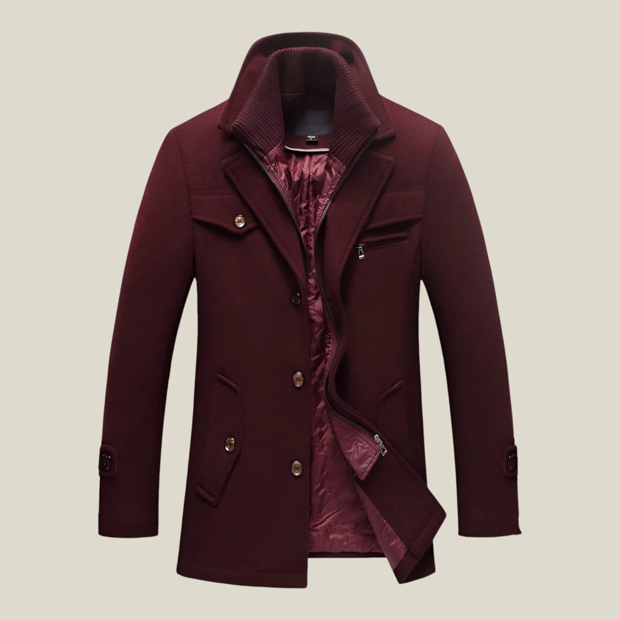 Misael | Manteau Homme Hiver Long