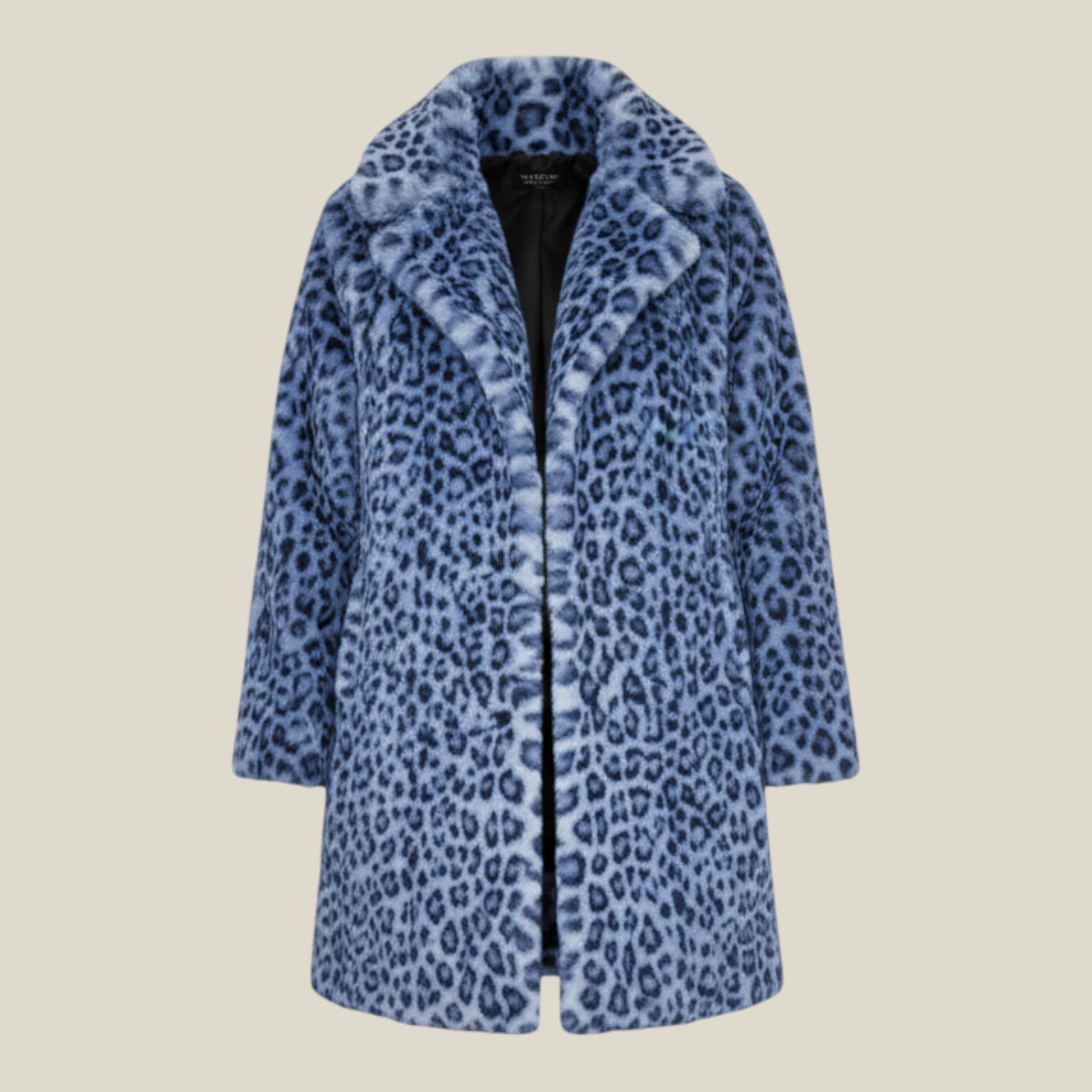 Coralie | Manteau Long Femme Hiver Chic Léopard