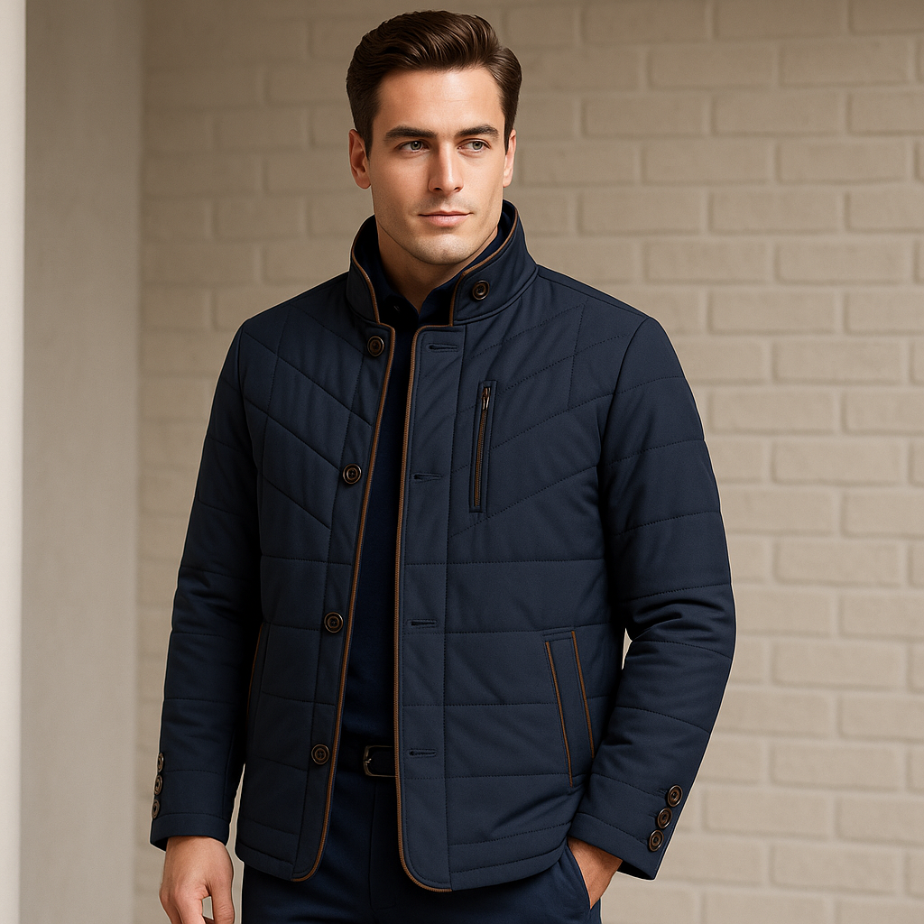 Danny | Veste à col vintage - Elégante et confortable