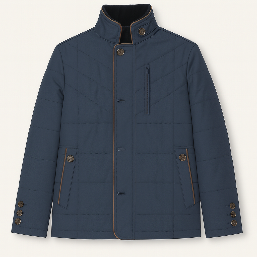 Danny | Veste à col vintage - Elégante et confortable