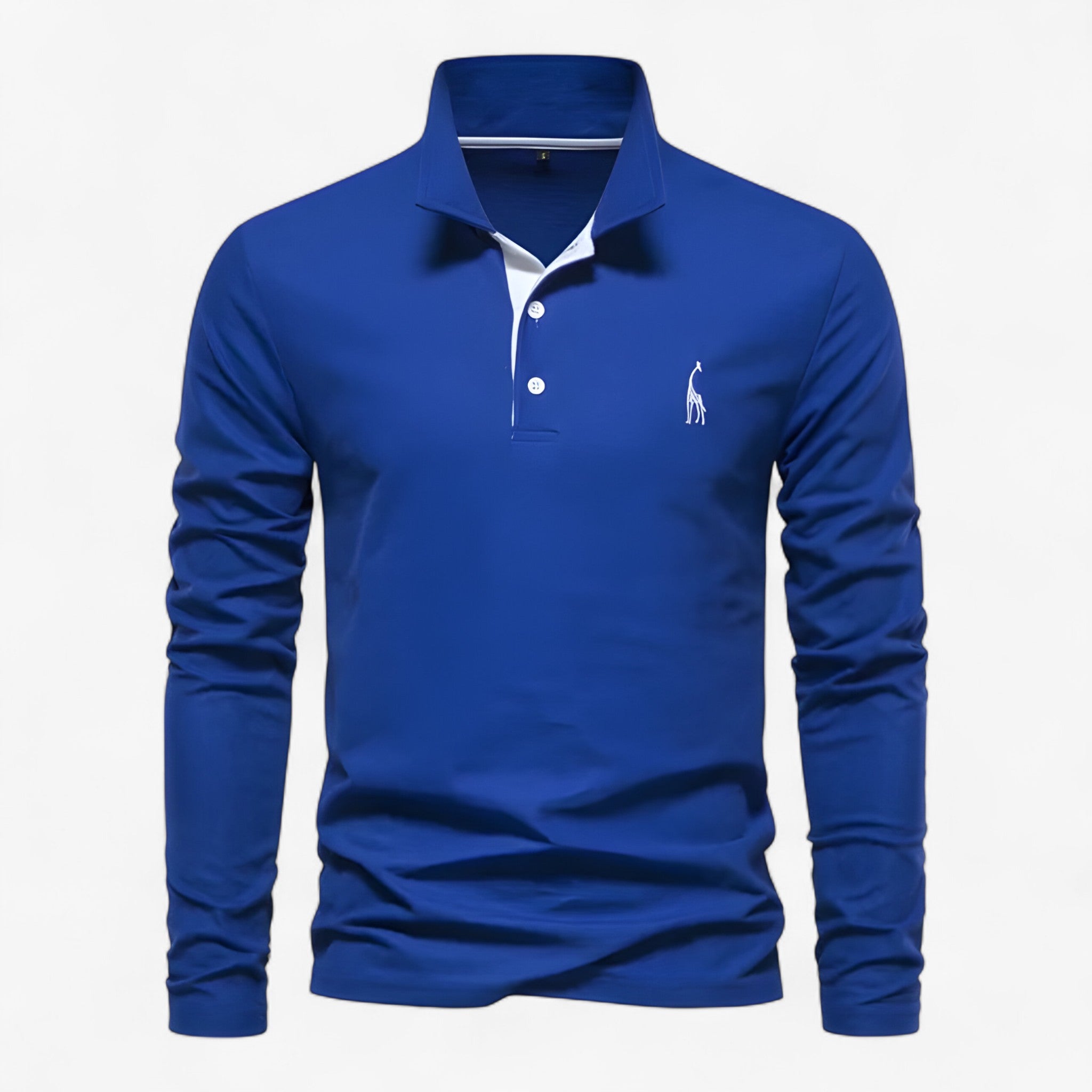 Lorenzo | Long-Sleeve Polo Shirt – Timeless Style and Everyday Comfort