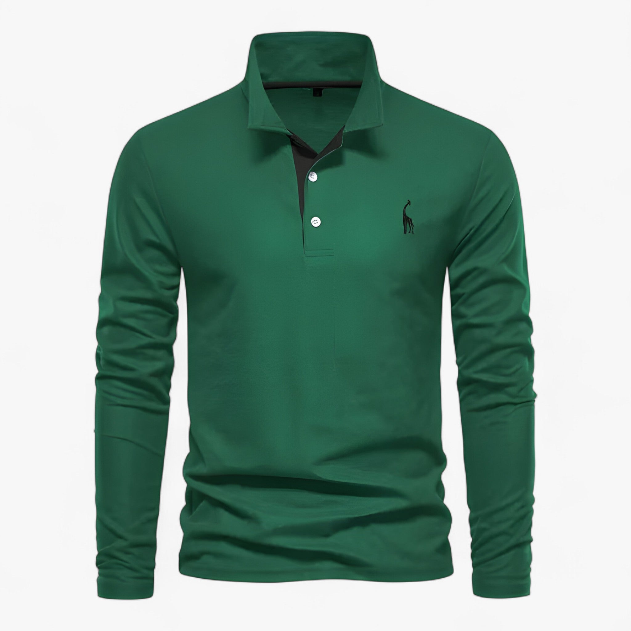 Lorenzo | Long-Sleeve Polo Shirt – Timeless Style and Everyday Comfort