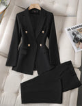 Chic 2-Piece Women's Formal Set for Work