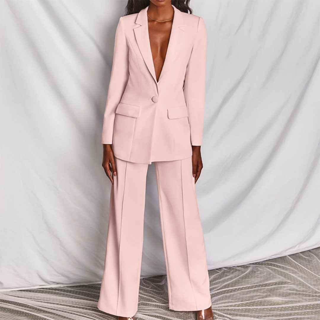 Chic Women's Two-Piece Formal Set