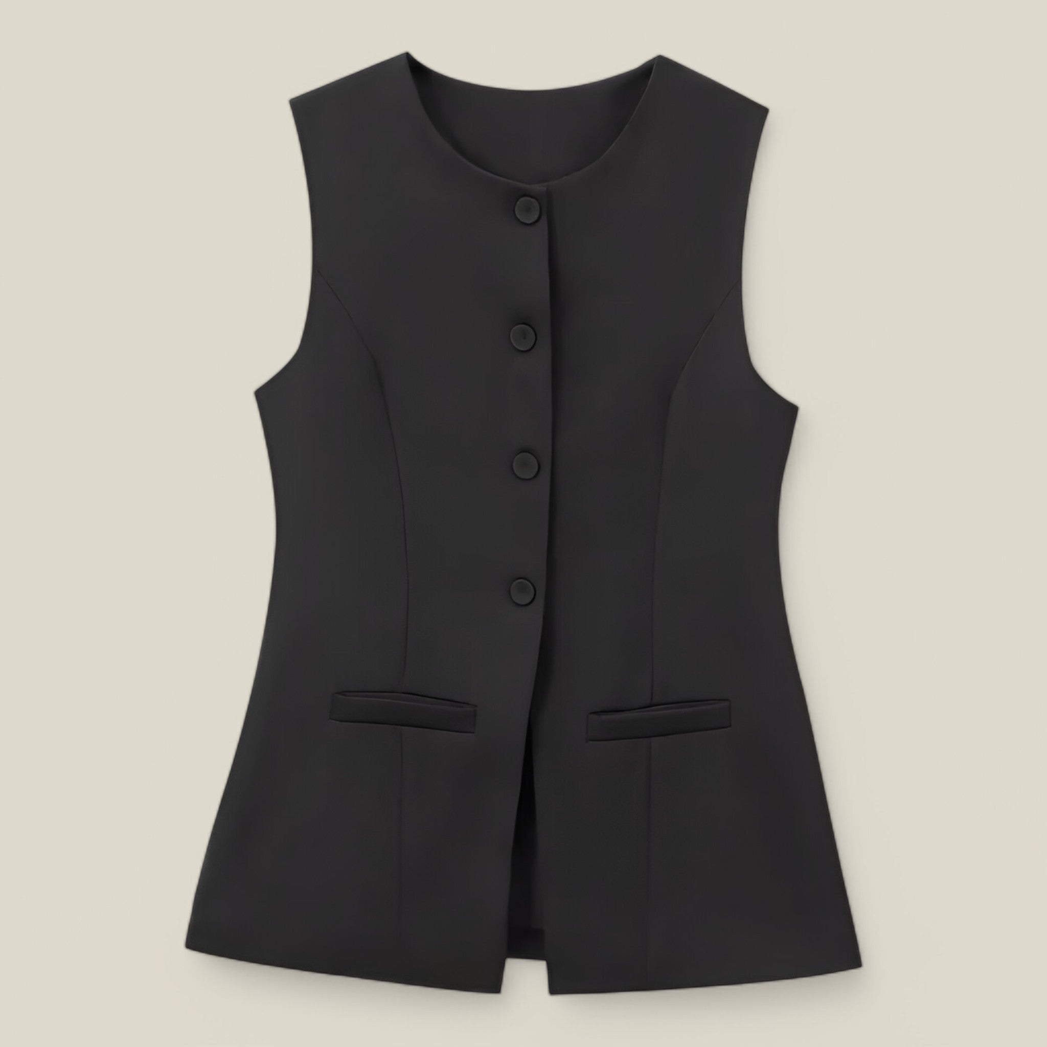 Charlotte | Gilet boutonné - Élégant et confortable