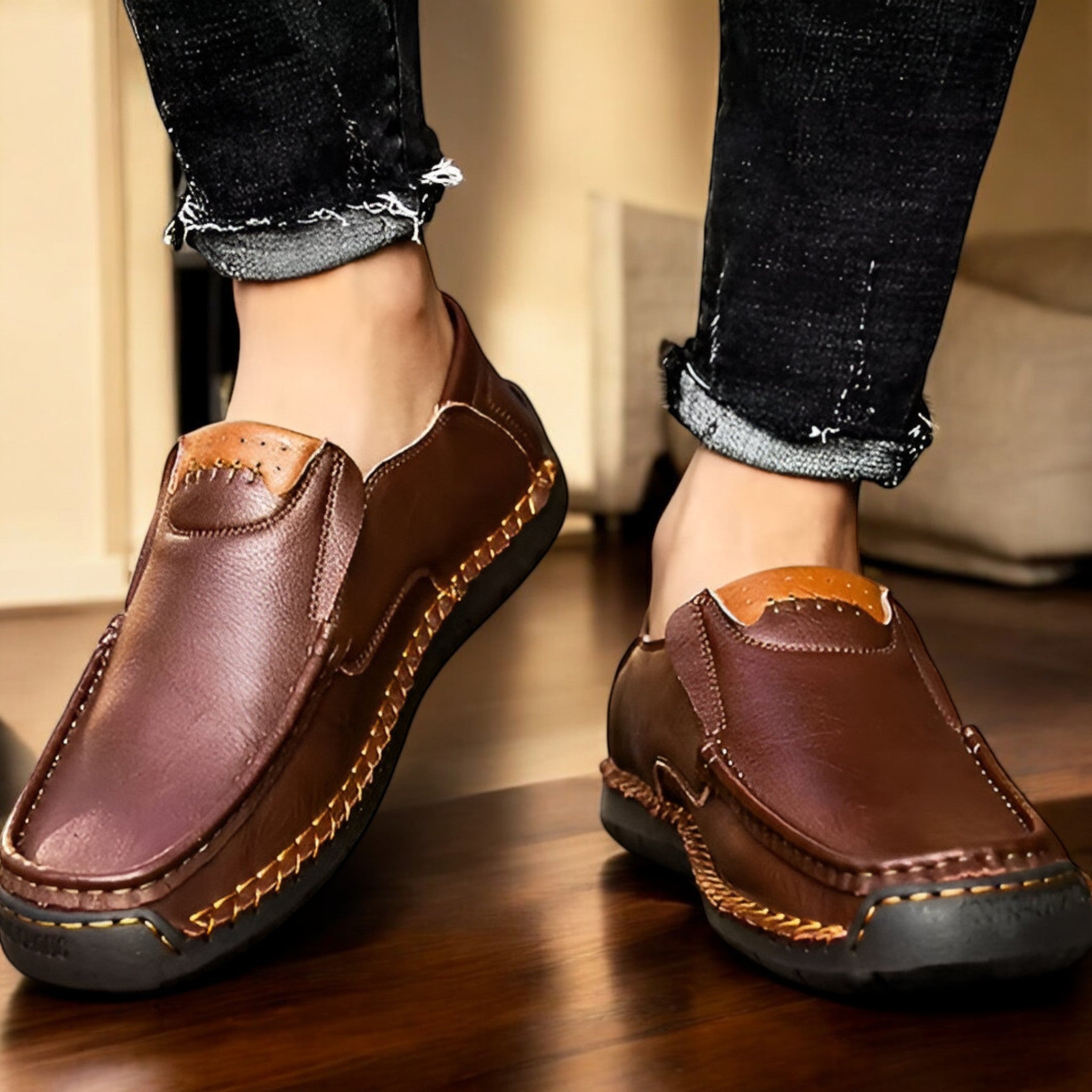 Theo | Mocassins en cuir faits à la main