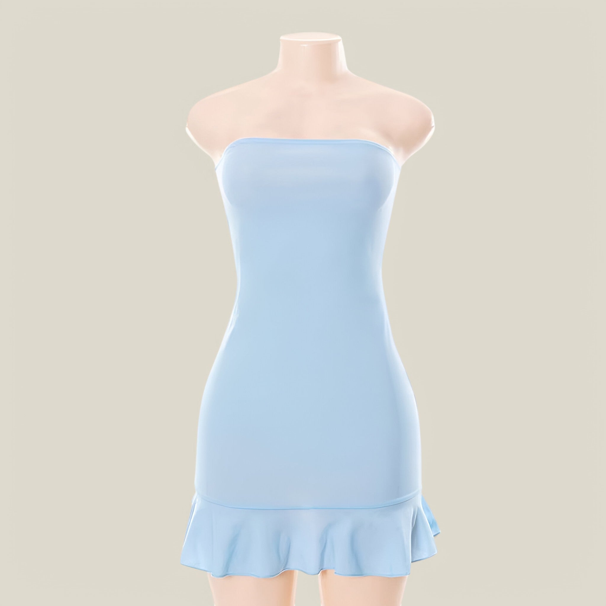 Skylar | Mini robe bleu - Chic et tendance