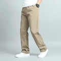 Men's Arno Men’s Relaxed-Fit Wide-Leg Cotton Pants