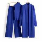 Ivy I Vintage Strikkesæt i 3 dele - Blå En størrelse - women's fashion - {{ product_tags }