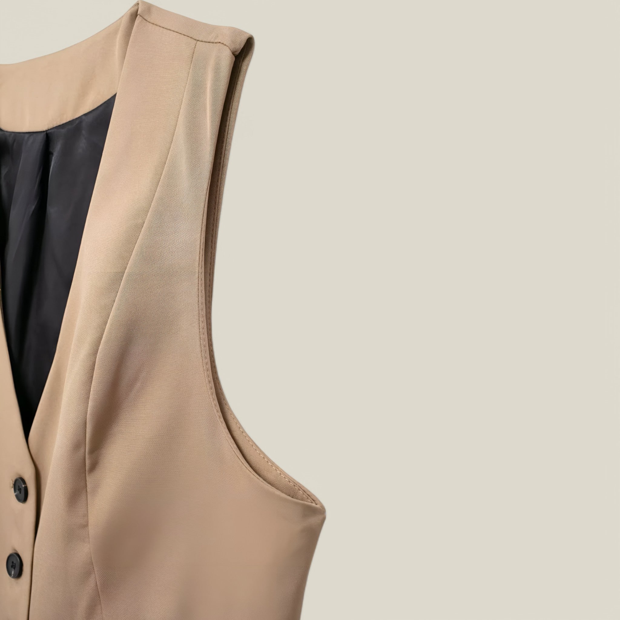 Grace | Gilet court boutonné - Tendance et confort