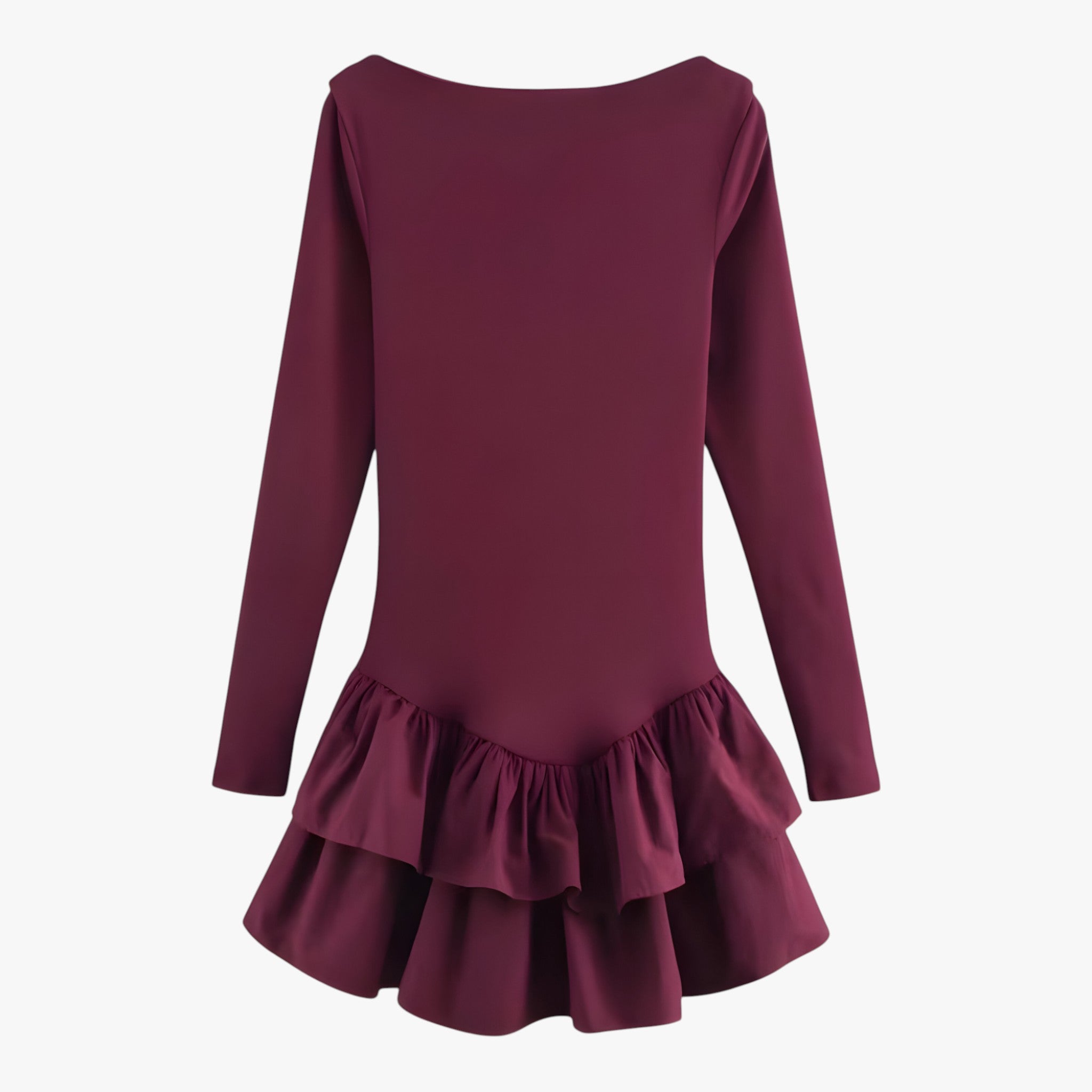 Women's Mini dress with long sleeves – stylish and timeless, the