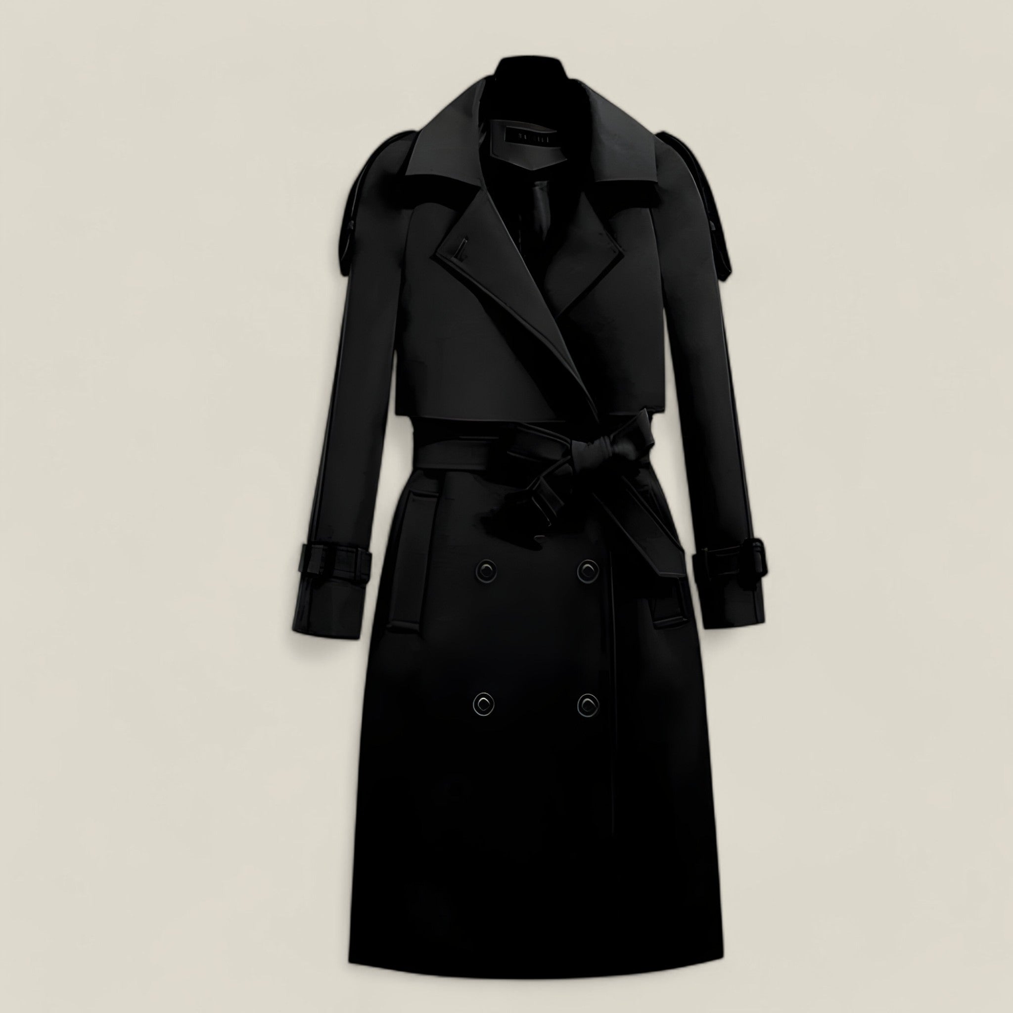 Freya | Trench-coat d'automne avec ceinture – Élégant style long pour femmes