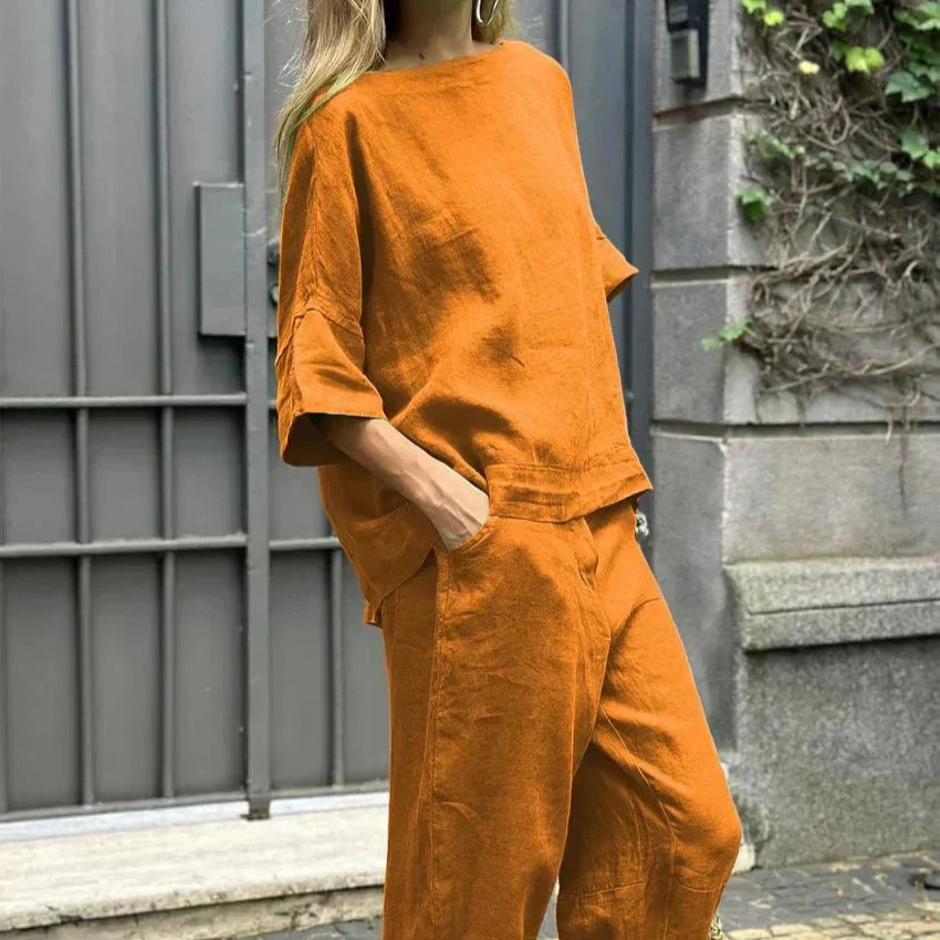 Chic Women's Two-Piece Set for Casual Everyday Style
