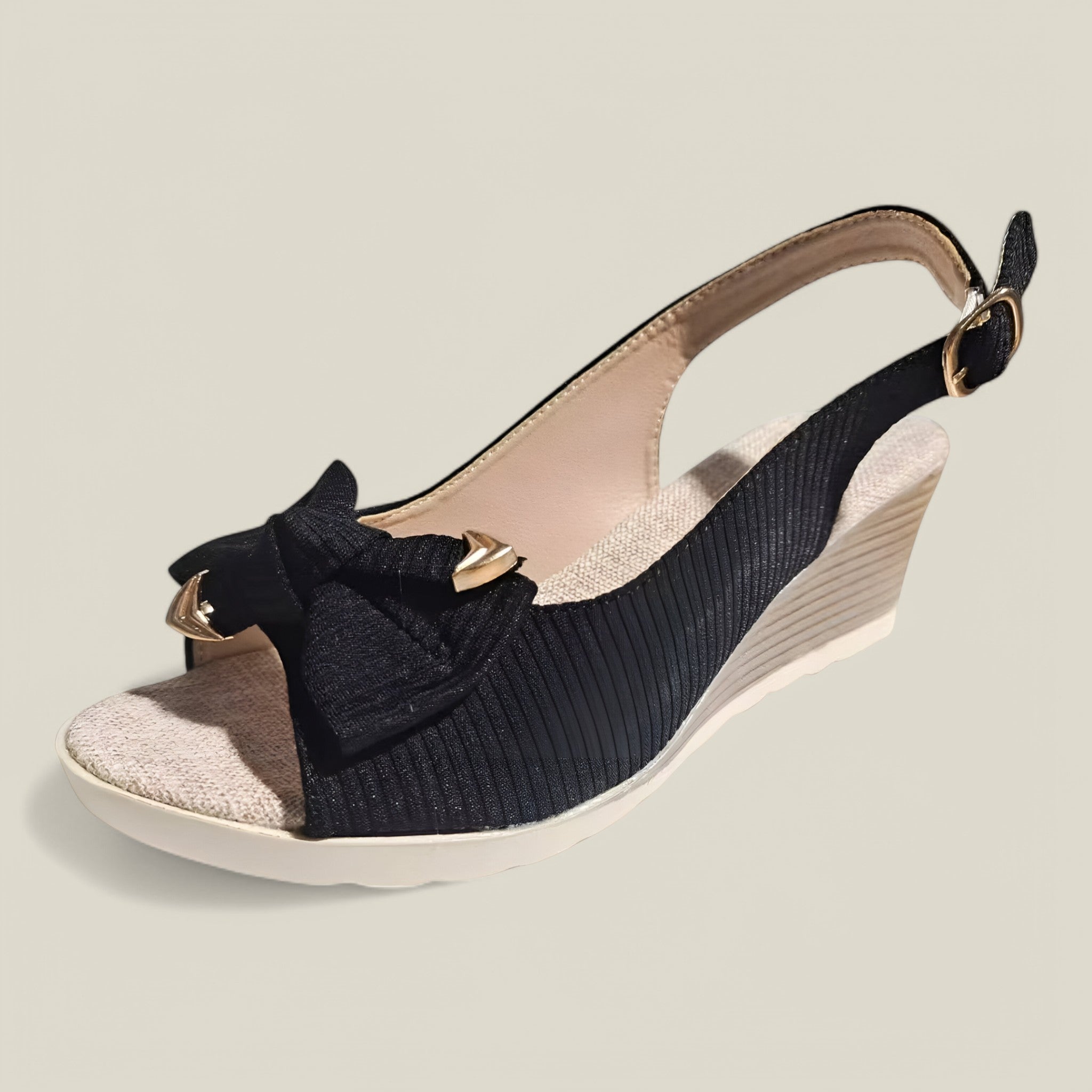 Sanne | Sandales compensées estivales - Elégant et confortable