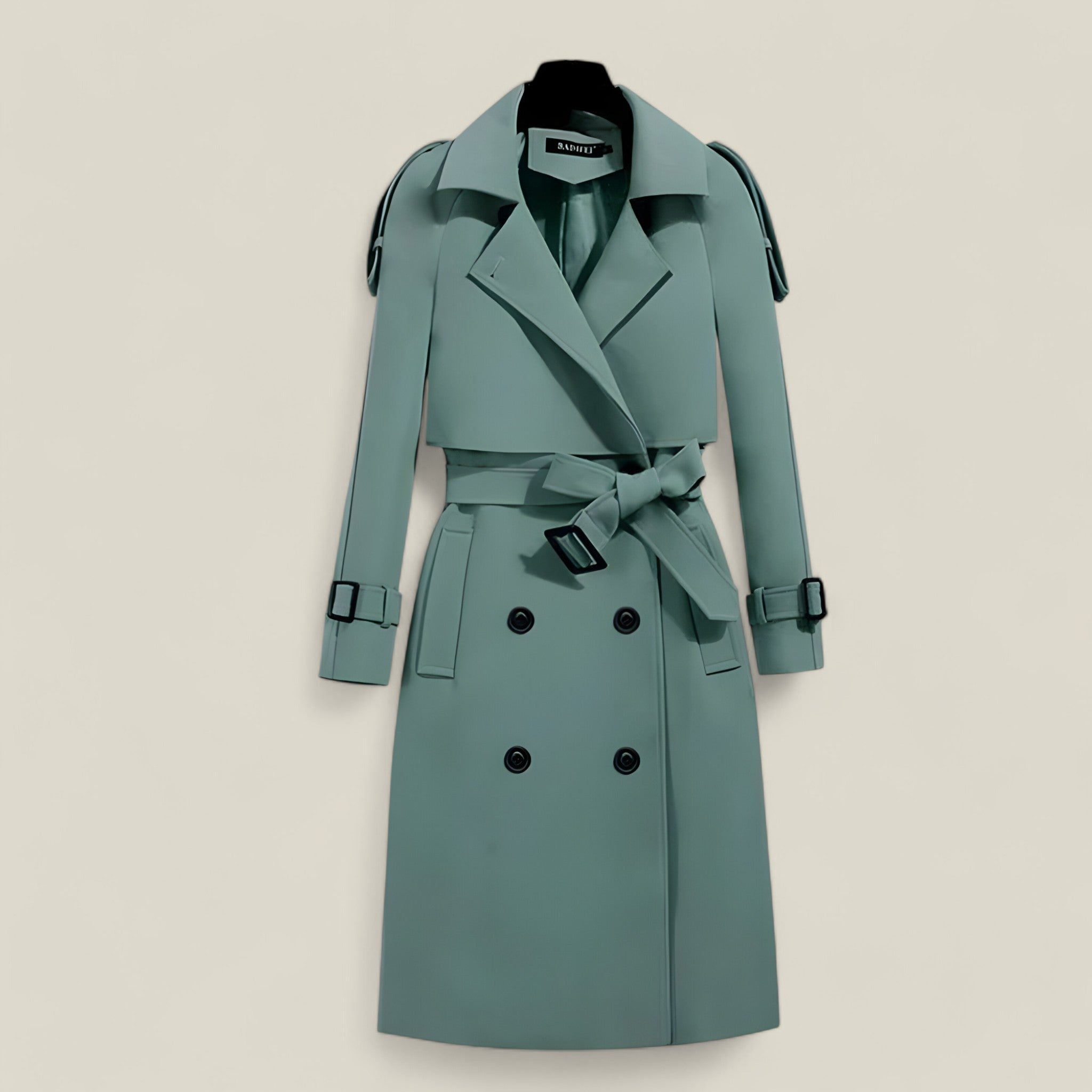 Freya | Trench-coat d'automne avec ceinture – Élégant style long pour femmes