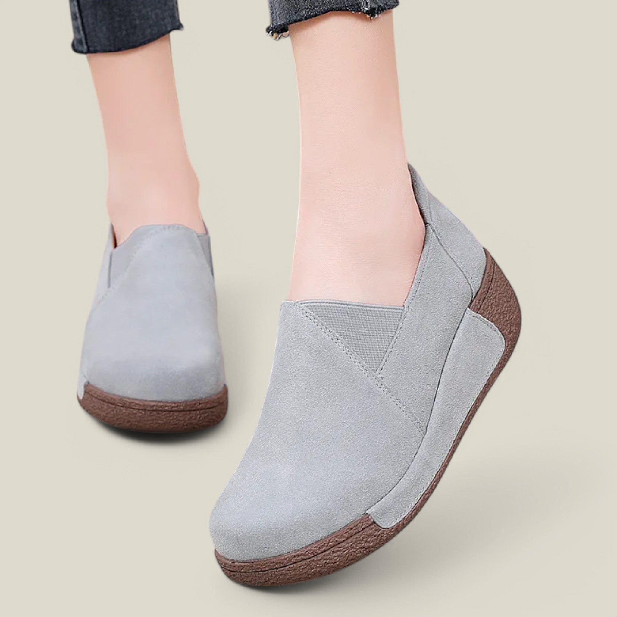 Abbey | Mocassins en Cuir Véritable