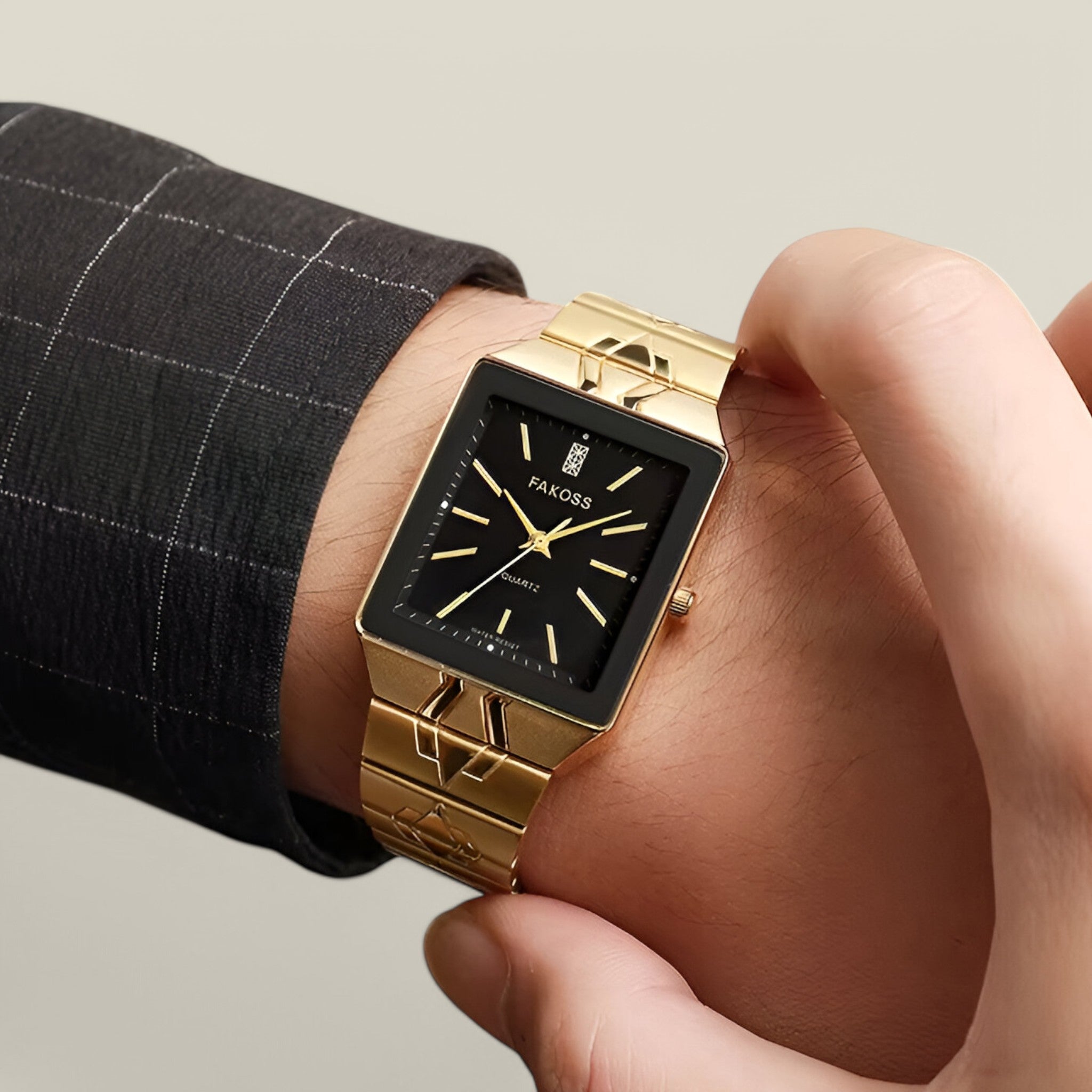 Theo | Montre carrée de luxe