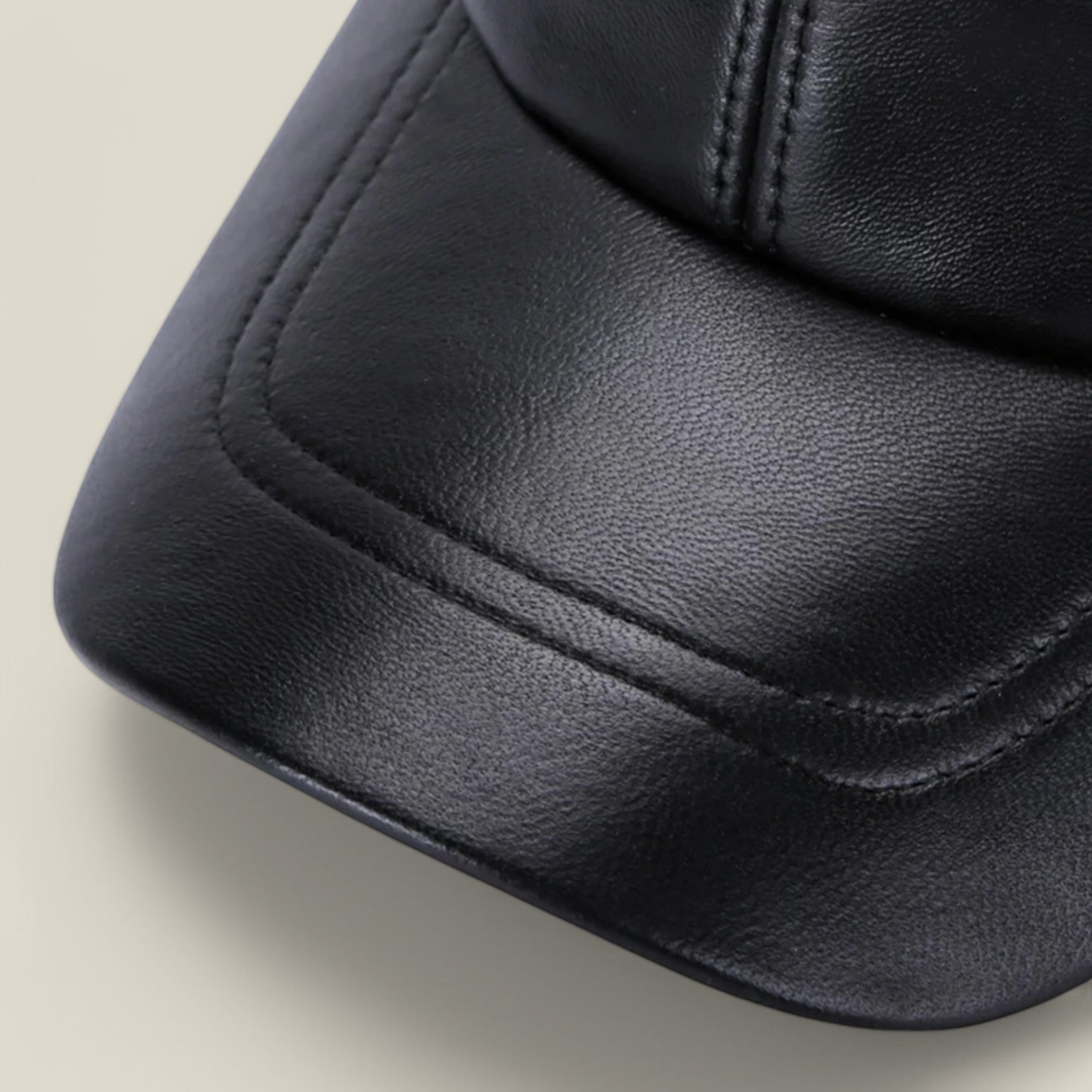 Jano | Casquette de baseball en cuir.