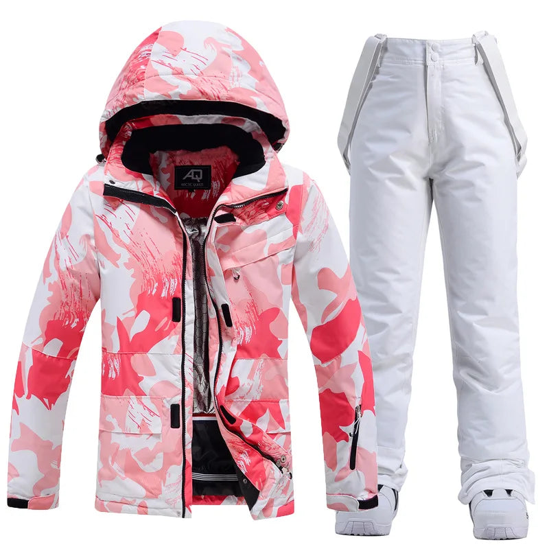 Women's Winter Ski Jacket & Pants Set