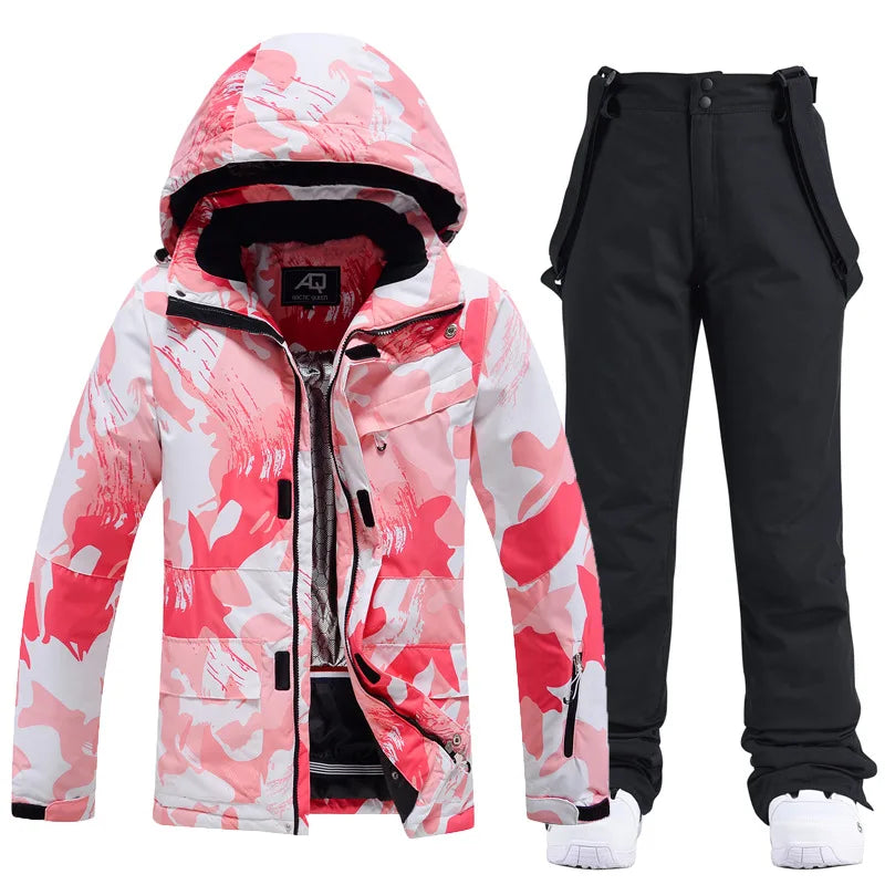 Women's Winter Ski Jacket & Pants Set