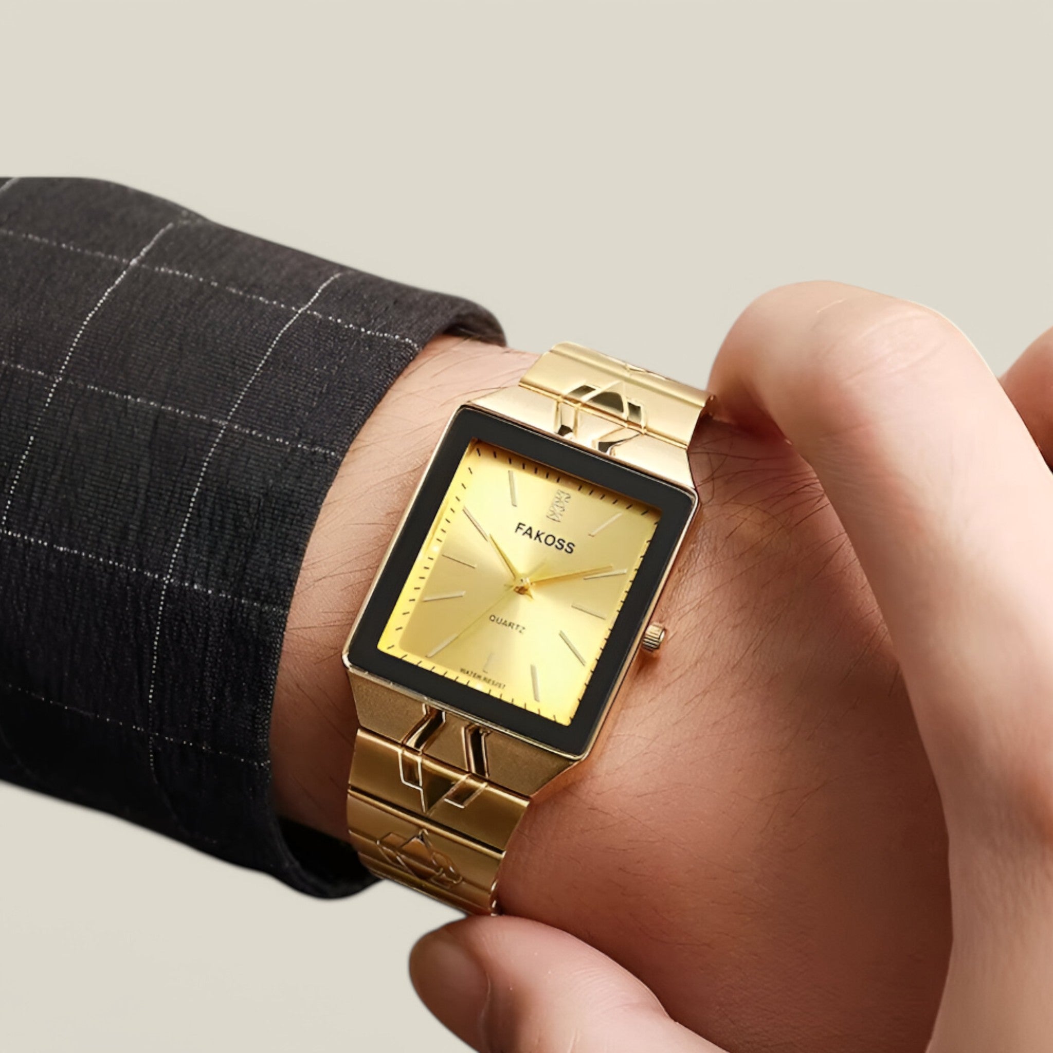 Theo | Montre carrée de luxe
