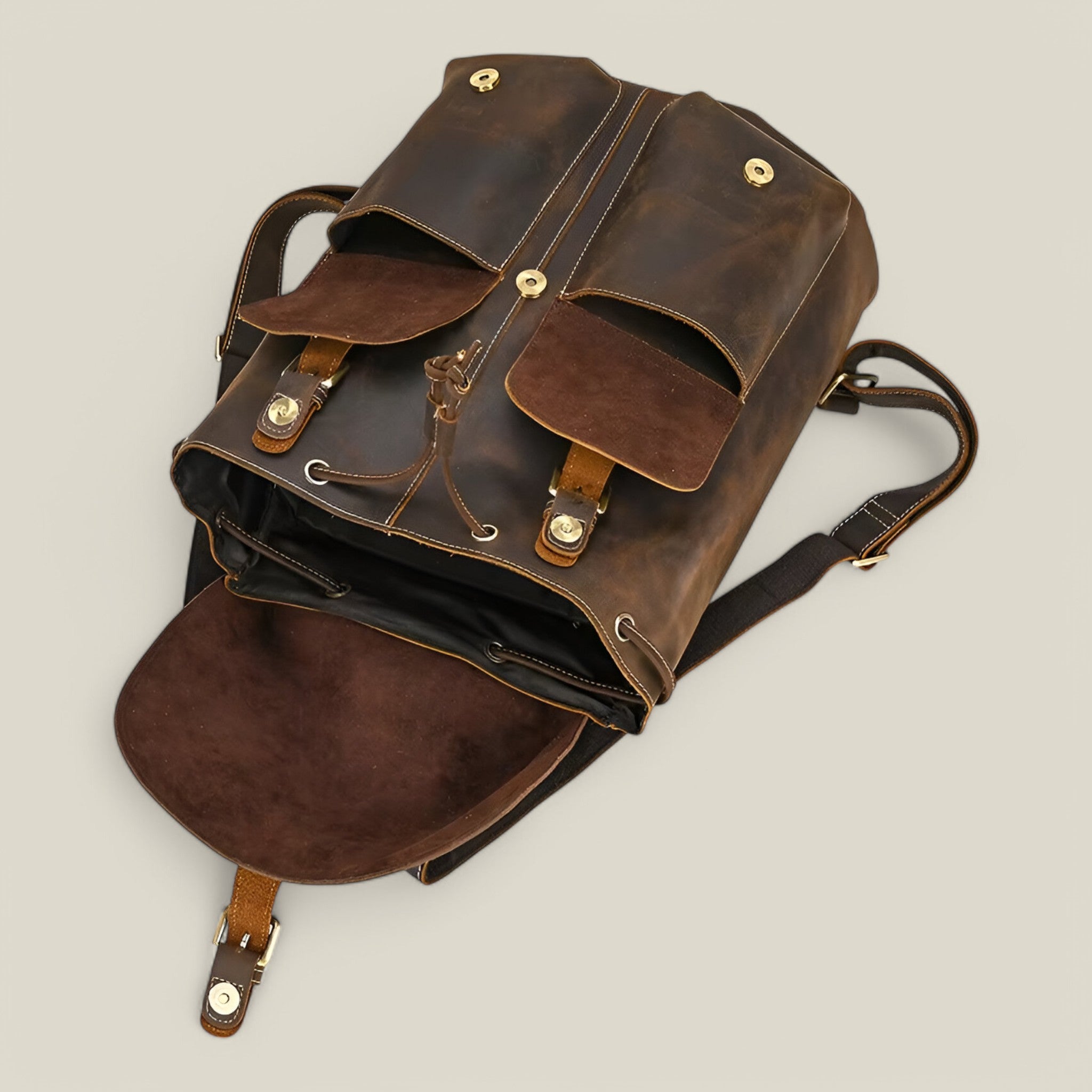Emilio | Sac à dos pour hommes - Vintage et spacieux
