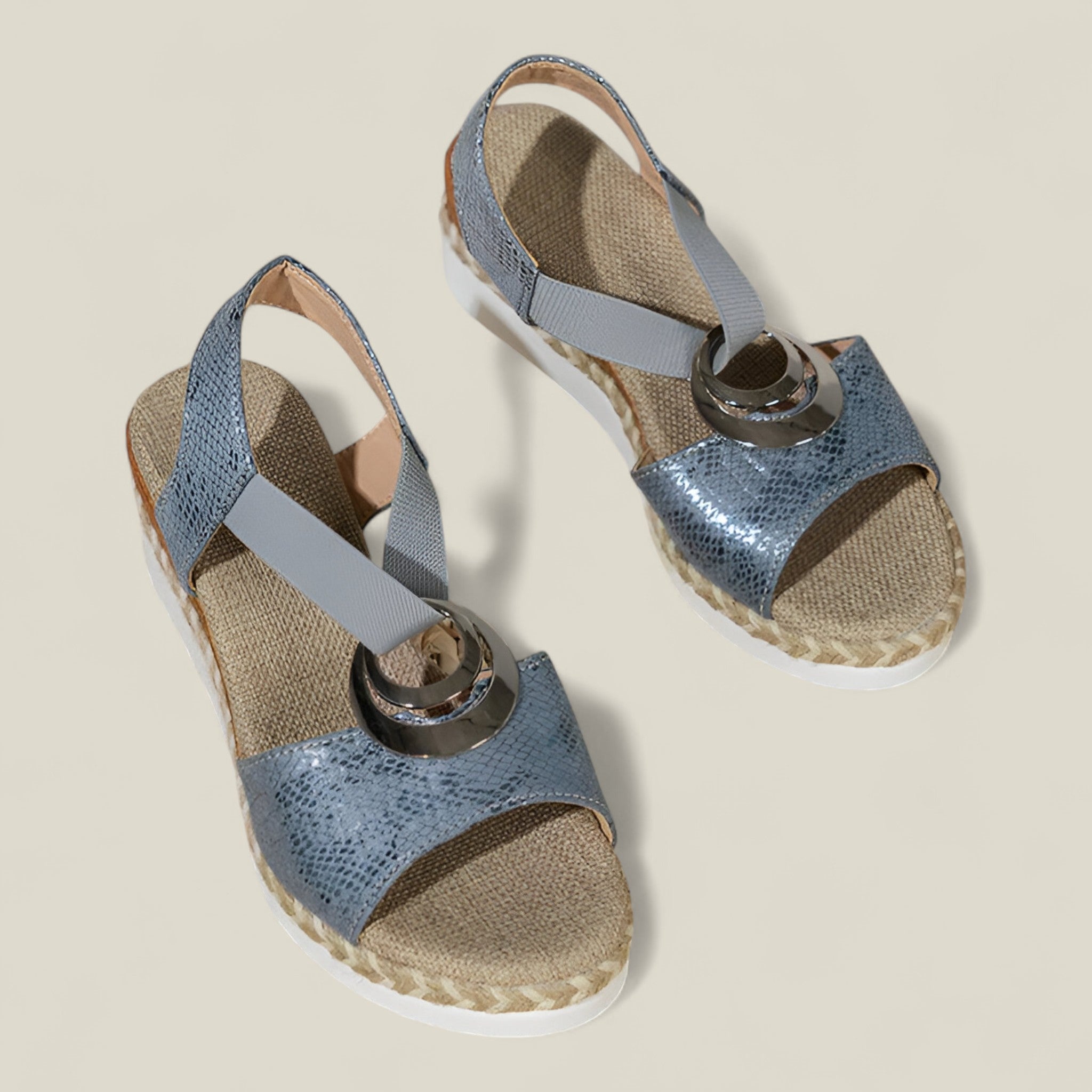Athisa | Sandales compensées – Vintage et légères