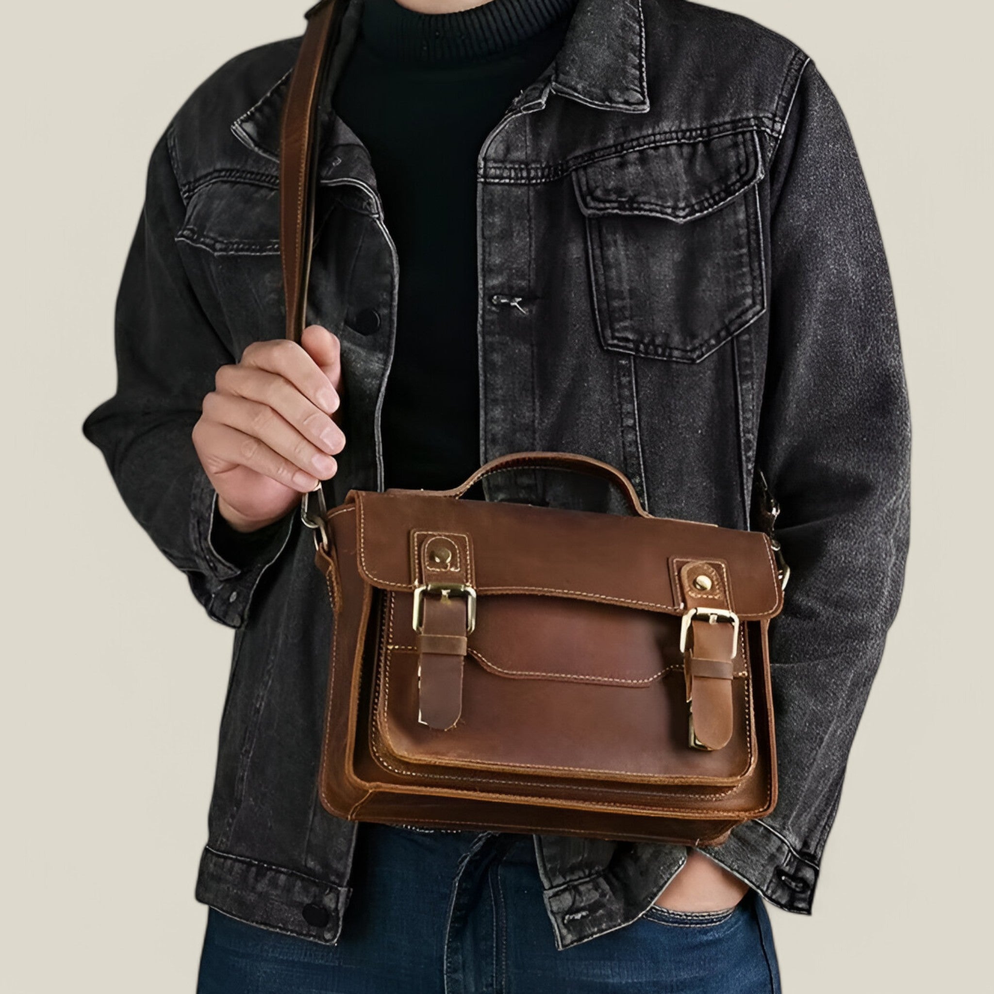 Bernard | Sac à main en bandoulière - Vintage et durable