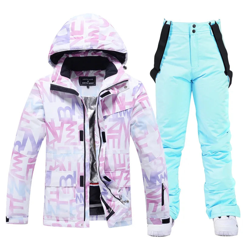 Women's Winter Ski Jacket & Pants Set