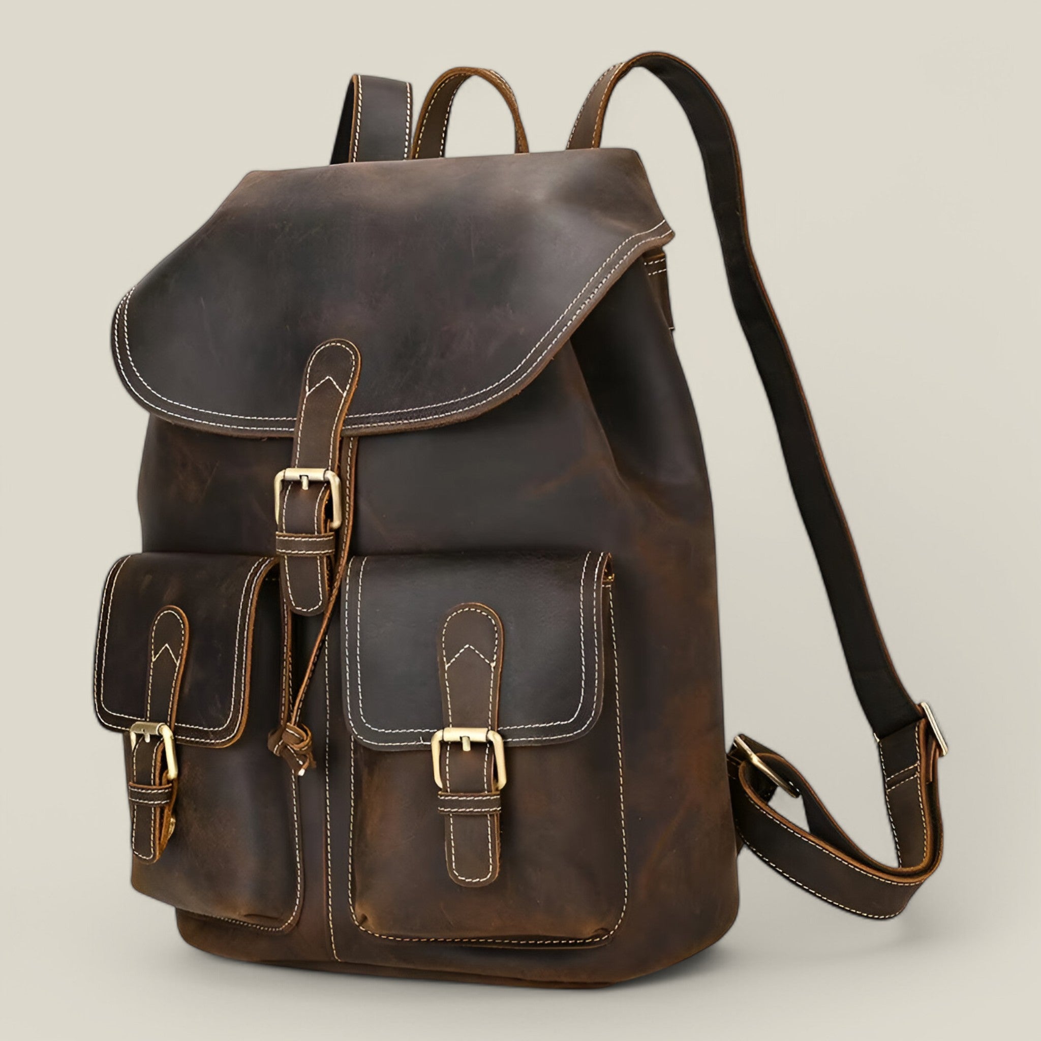 Emilio | Sac à dos pour hommes - Vintage et spacieux