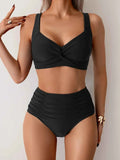 Women's Waisted Summer Bikini Set