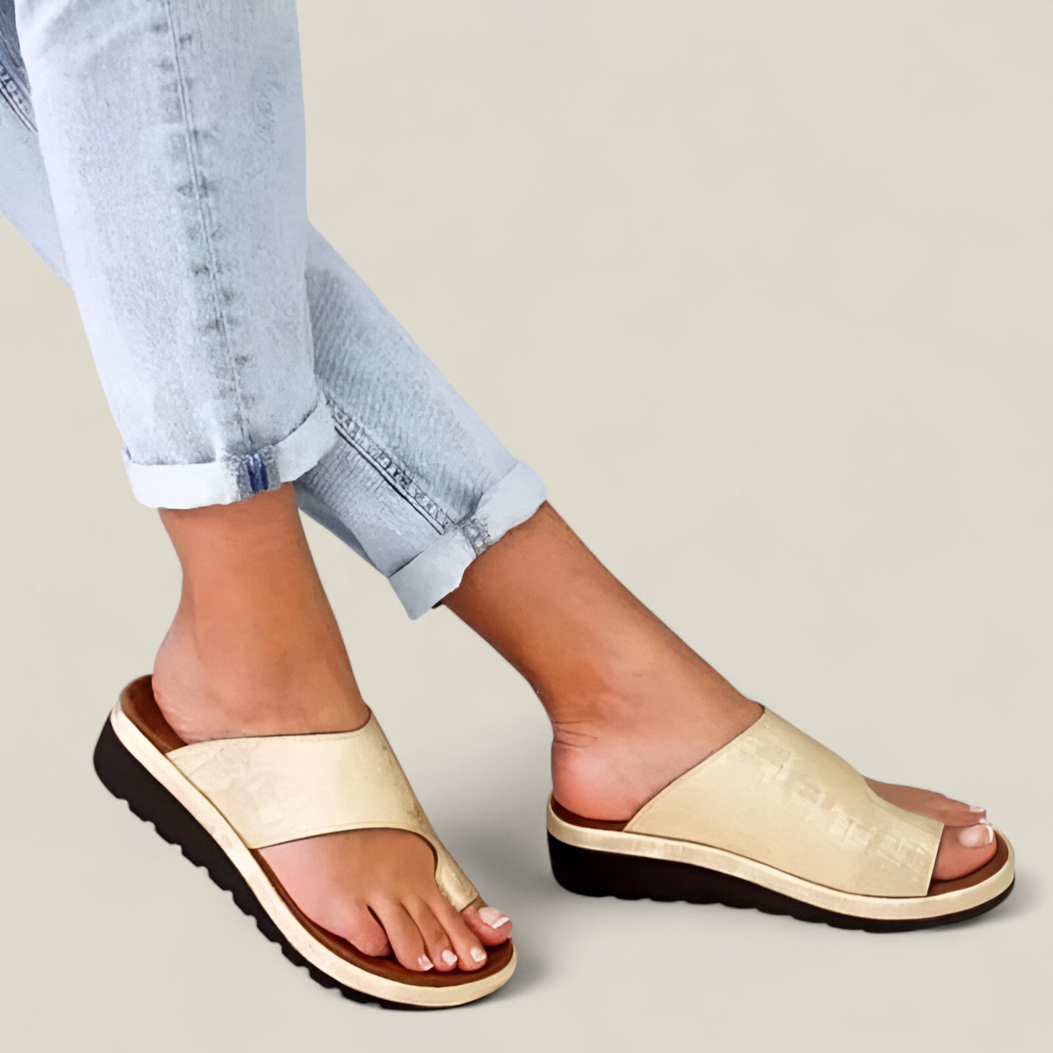 Jade | Sandales pour femmes - Confort Quotidien et un Soutien