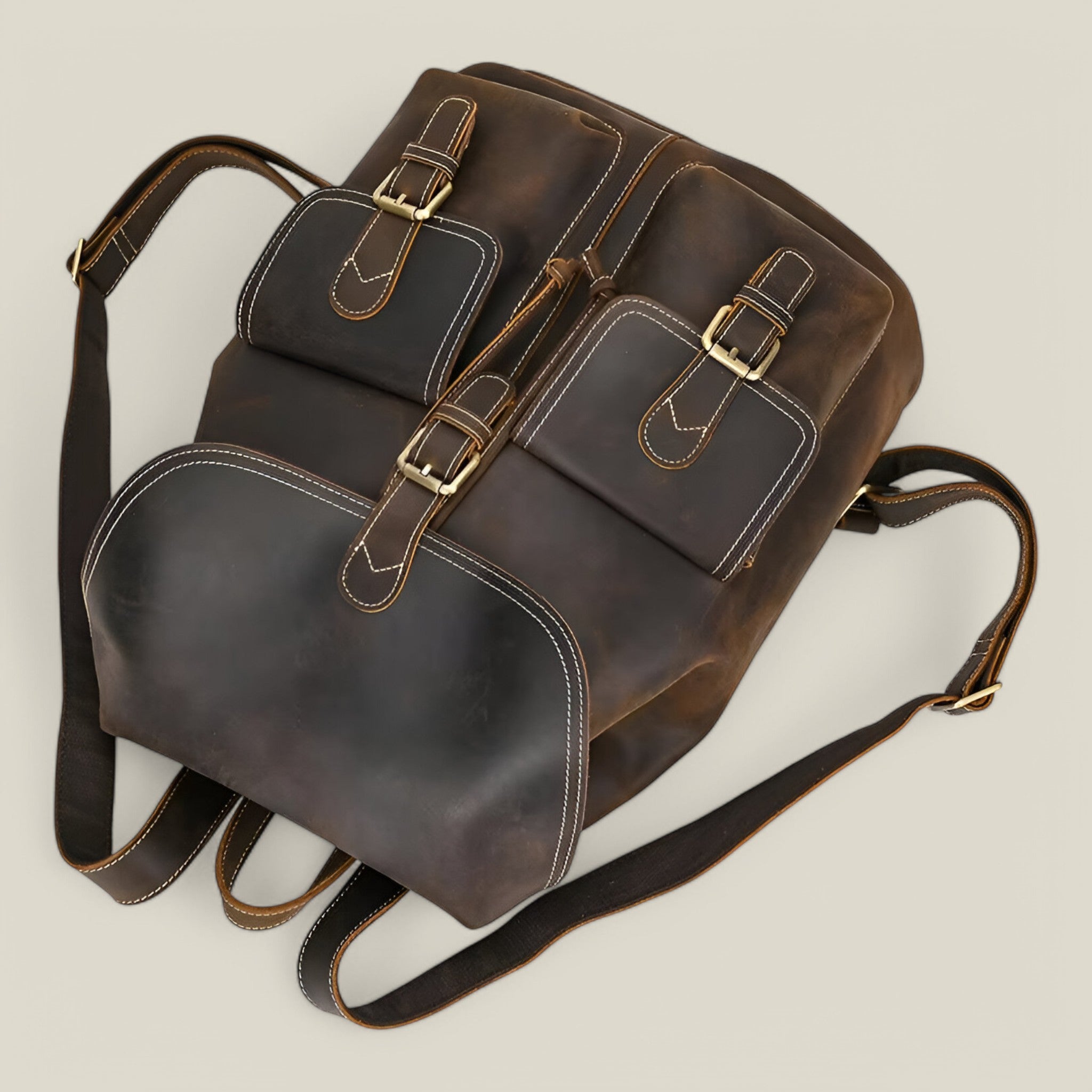 Emilio | Sac à dos pour hommes - Vintage et spacieux