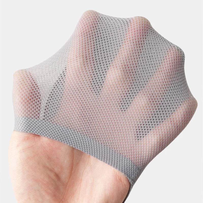 No-Show Breathable Anti-Slip Socks for All-Day Comfort
