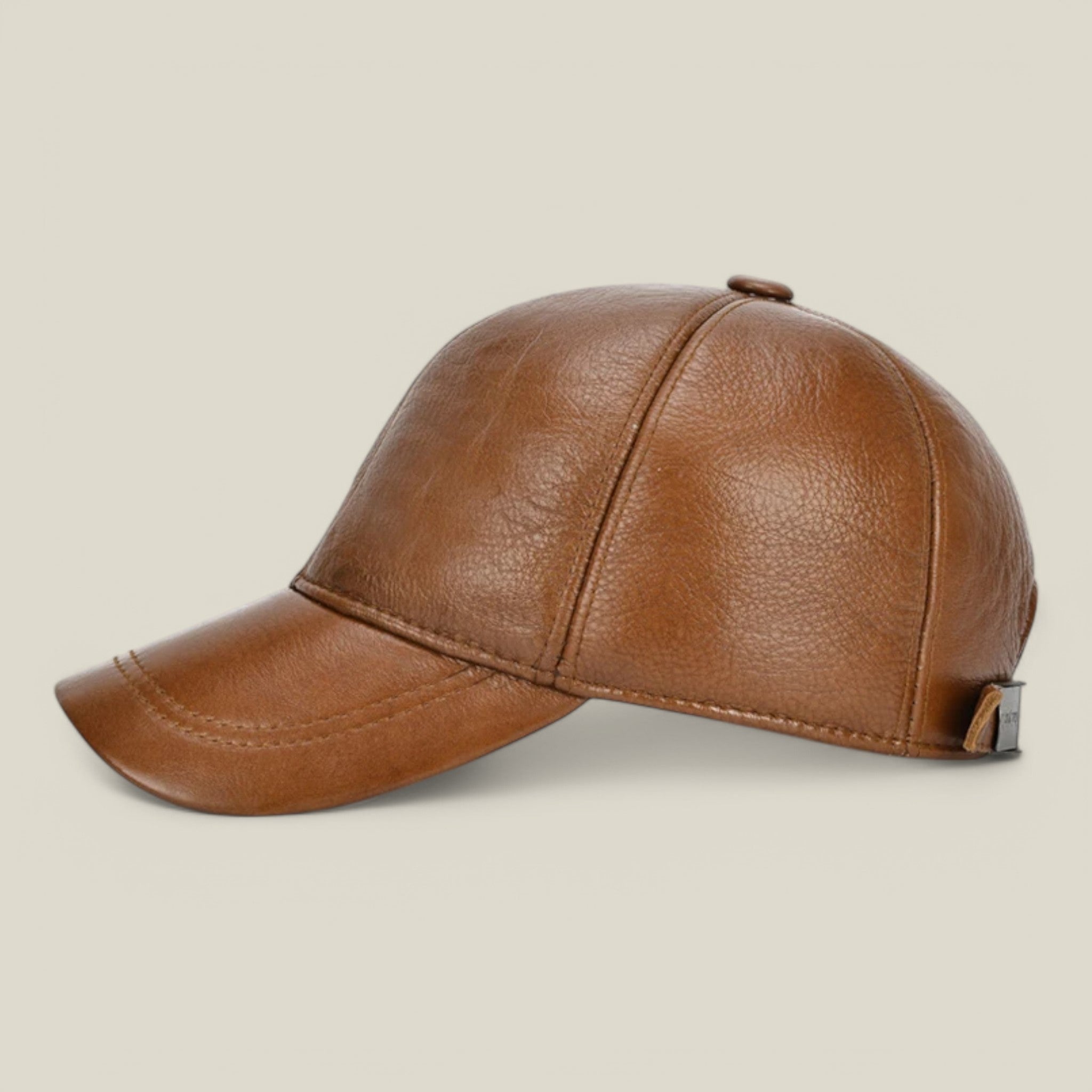 Rugen | Casquette en cuir ajustable.